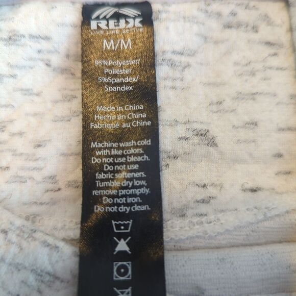 RBX Hoodie Sweatshirt Womens Medium Gray Heathered Cowl Neck Long Sleeve - Picture 7 of 7